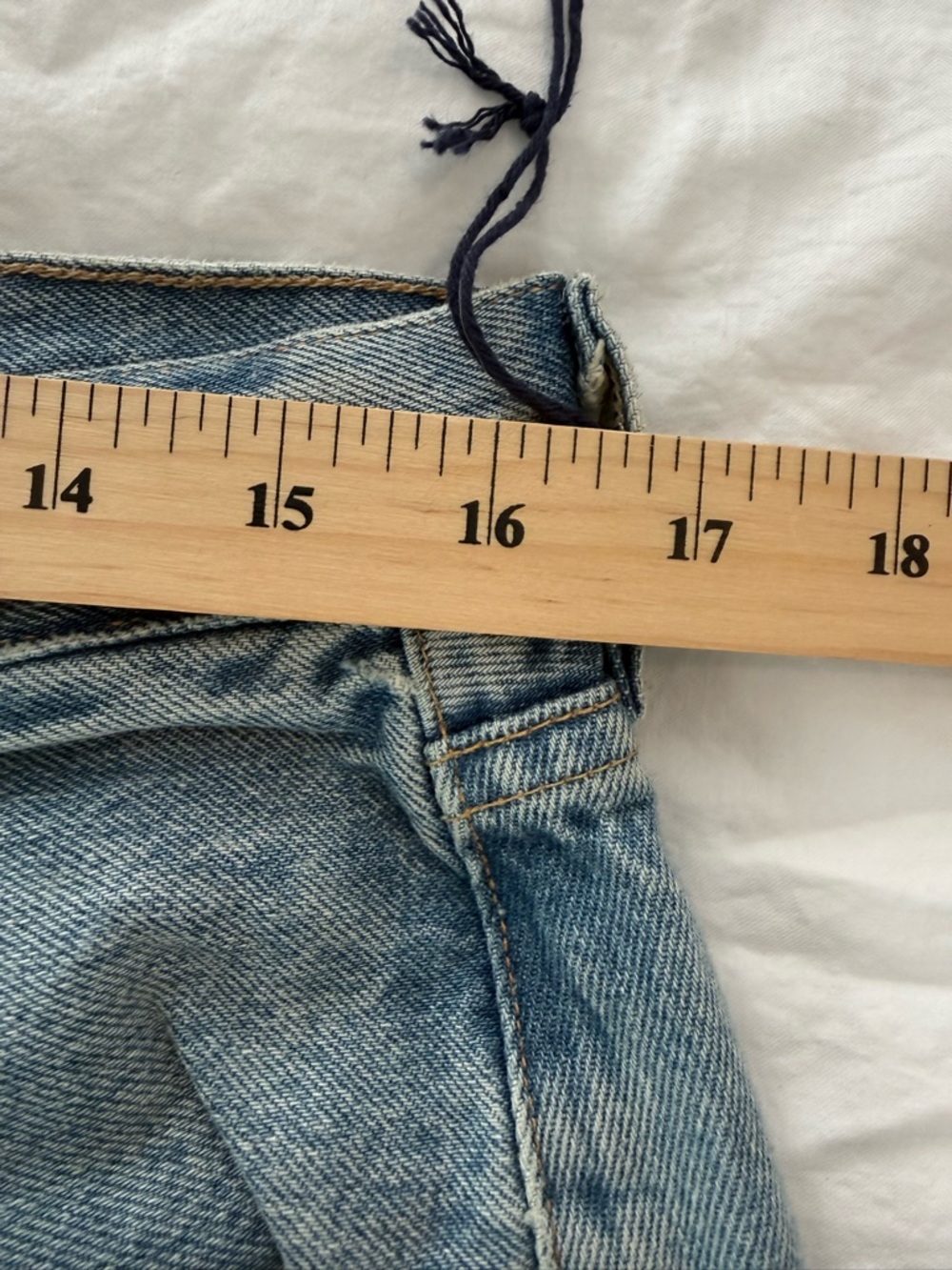C of H Ayla Cuffed Baggy Jeans in Skylight NWT 0740/0765 - Picture 5 of 16